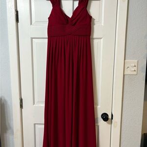 Elegant Red Evening Gown